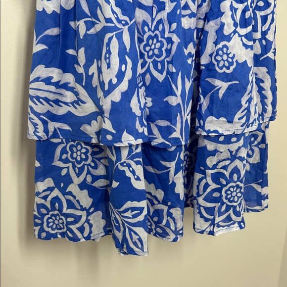 SUGARLIPS Marny Floral Rai Ruffle Mini Dress women’s medium - Picture 6 of 10